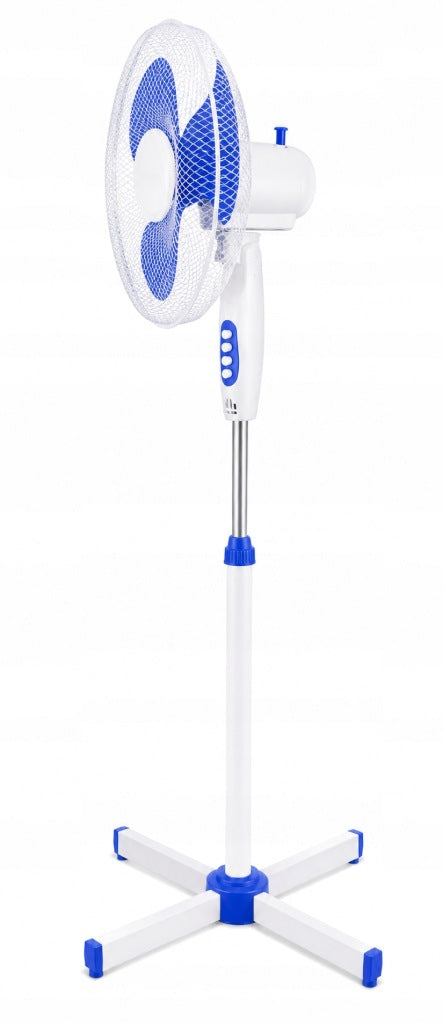 MOCNY WENTYLATOR STOJĄCY HUSARIO TURBO CHŁODZENIE CICHY